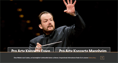 Desktop Screenshot of pro-arte-konzerte-essen.de